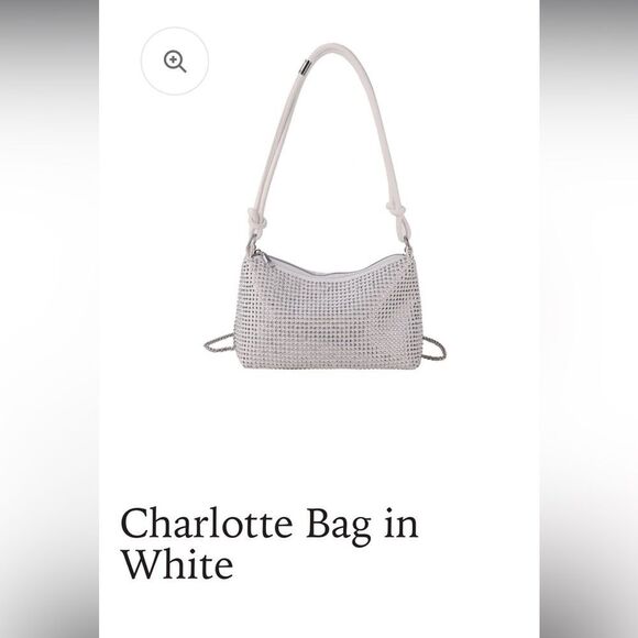 NATALIE MILLS NWT THE CHARLOTTE HANDBAG TAGS ATTACHED ZIPPER CLOSURE - Picture 2 of 7